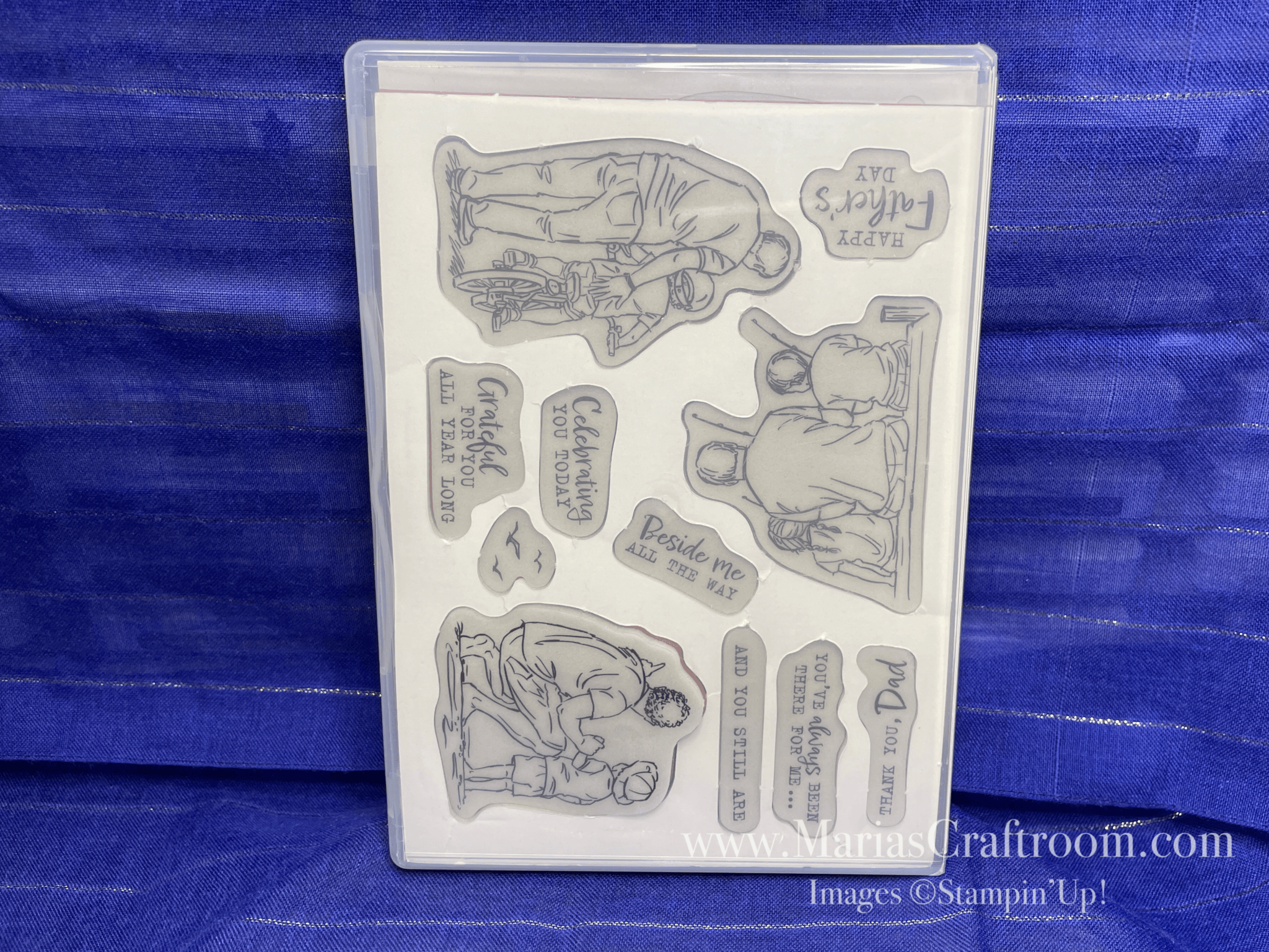 How to Attach Sticker Labels to Cling Stamp Sets – Maria’s Craftroom